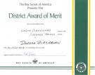 Daydra B Dist Award of Merit NC 2008